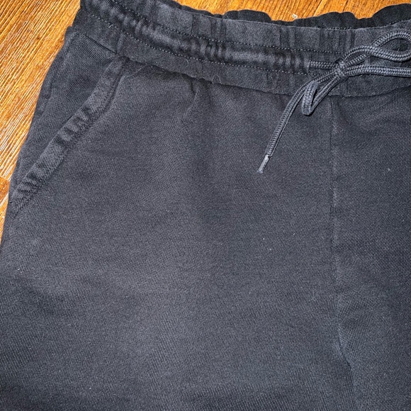 H&M Black Drawstring Cotton Shorts Size XL - Picture 11 of 13
